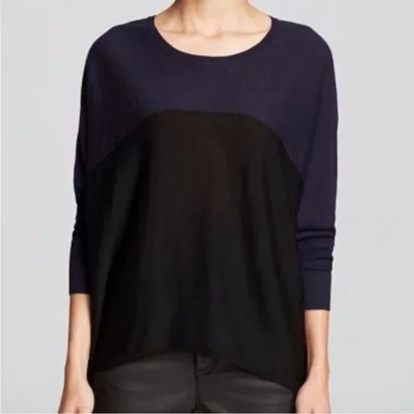 Eileen Fisher Sweaters Eileenfisher Color Block Merino Wool